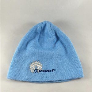 Volkl Attiva Women's Beanie Ski Snow Hat Sky Blue